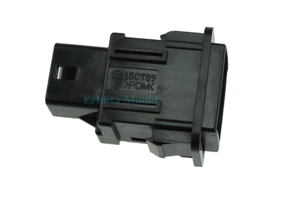 Heat Resistance Connector Mold Parts , Auto Plug Electrical Wire Connector Assembly For Customation